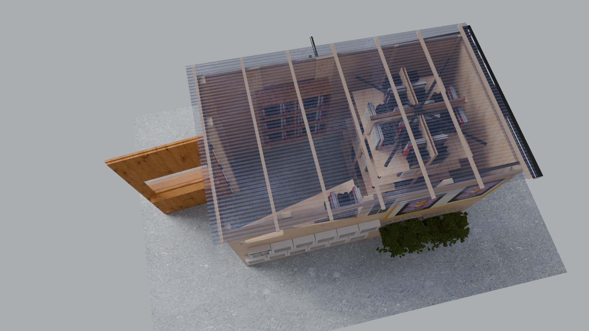 2026 - Bücherpforte (CoCreation Zeux + Stadtfabrikanten e.V.) - derzeit in Entstehung