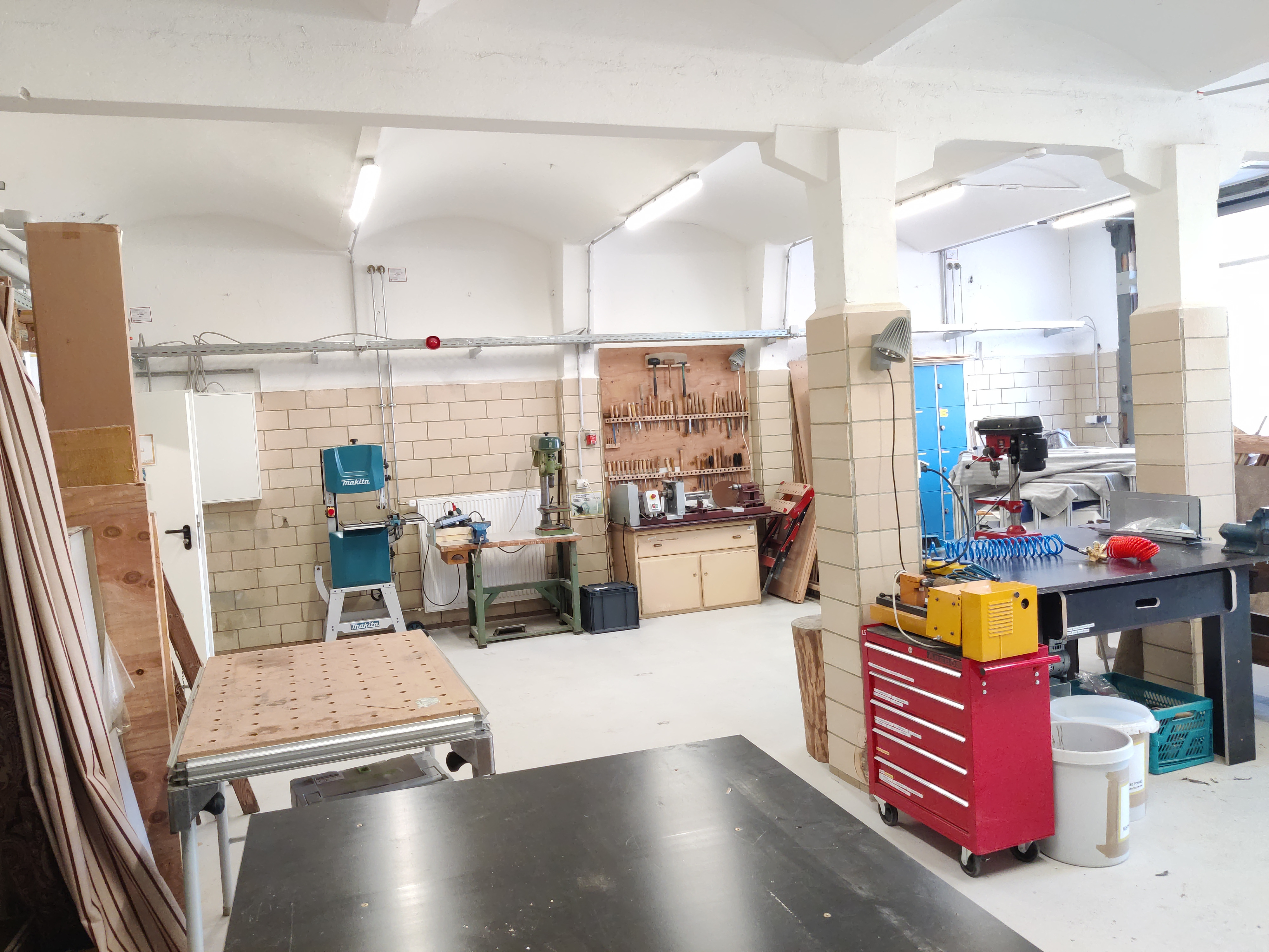 Drechselbank, Bandsäge, Multifunktionstisch