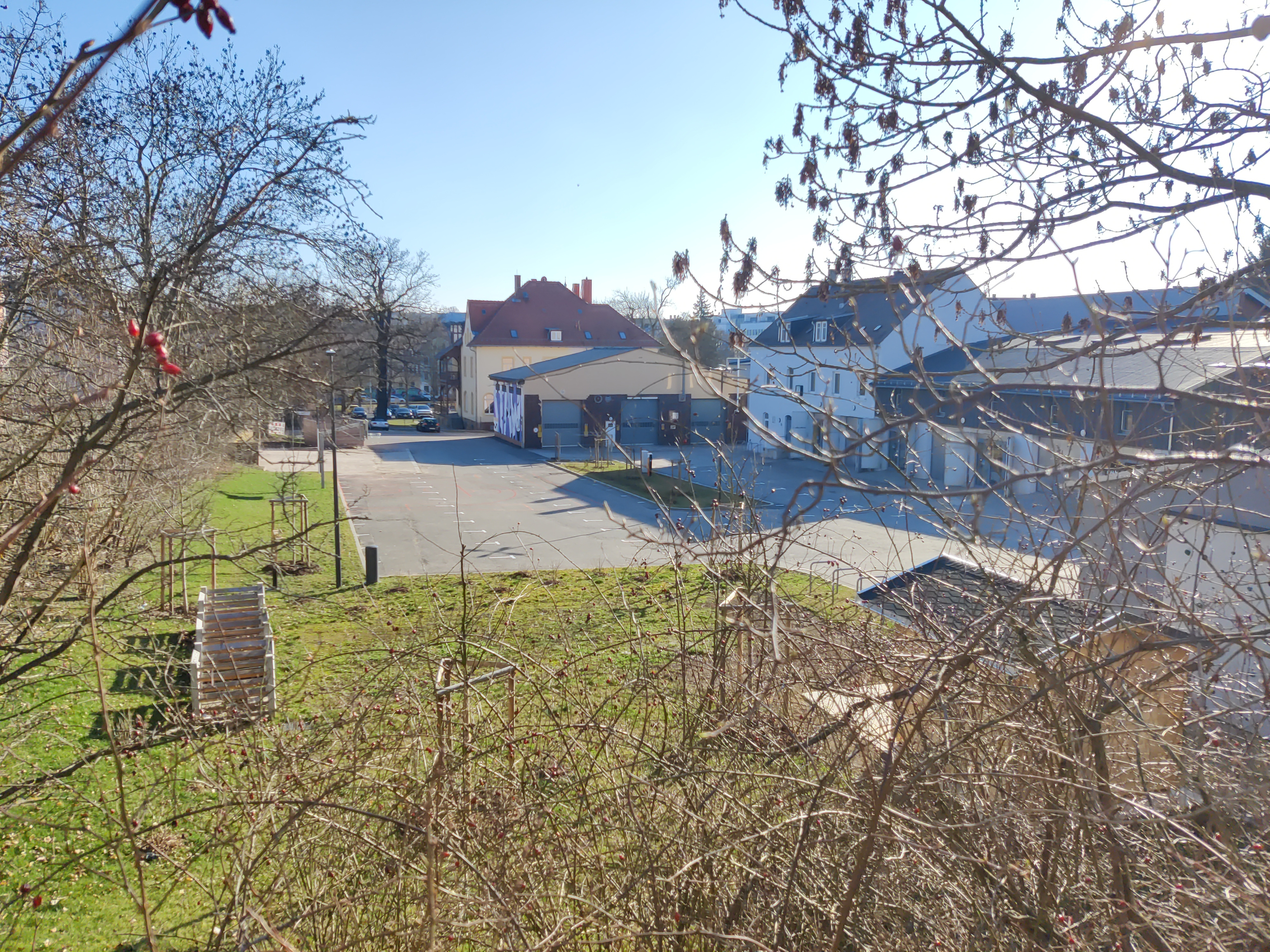 Ein Blick über den Zaun