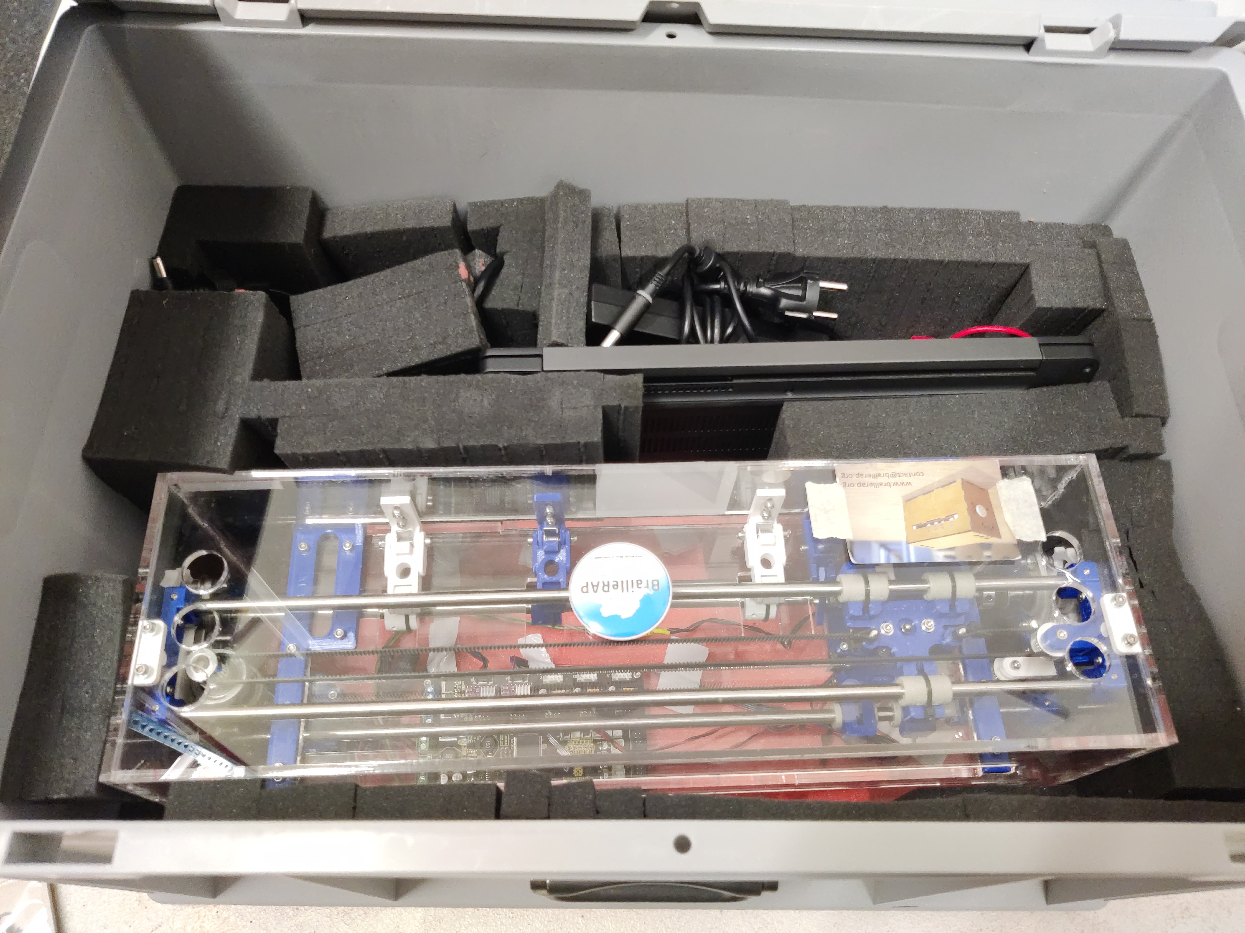 Zubehör - gut verstaut