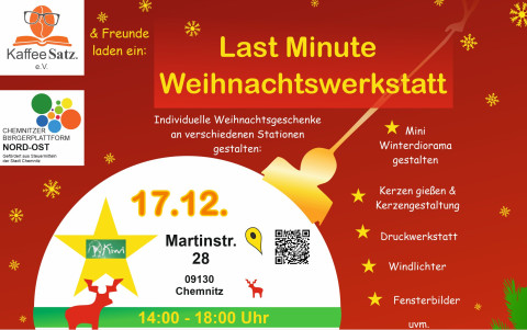 Last Minute Weihnachtswerkstatt